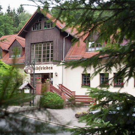Hotel Waldfrieden Waldheim Exterior foto